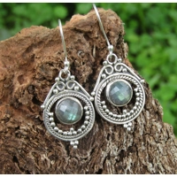 Labradorite Earrings