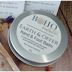 Earth & Offer Hand & Foot Balm - May Chang & Grapefruit