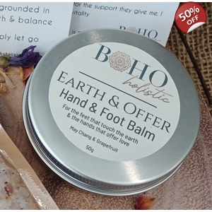 Earth & Offer Hand & Foot Balm - May Chang & Grapefruit