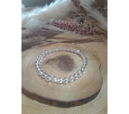 Clear Quartz Crystal Bracelet