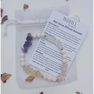 Crystal Diffuser Bracelets