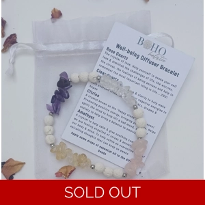 Crystal Diffuser Bracelets