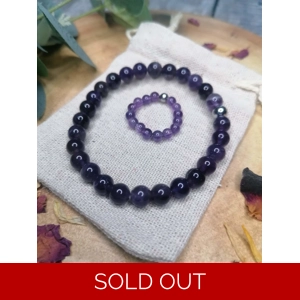 Amethyst Beaded Bracelet
