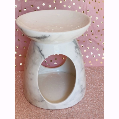 Marble wax warmer