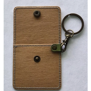 Nature Kraft - Coin Pouch w Detachable Key Chain - Orchids Collection