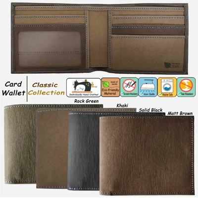 Nature Kraft - Card Wallet - Classic Colours title=