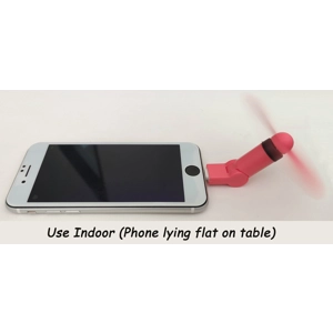 Handphone Fan/Handheld Fan - iPhone/Type-C / Rotating Fan / Indoor Outdoor Fan