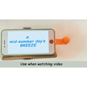 Handphone Fan/Handheld Fan - iPhone/Type-C / Rotating Fan / Indoor Outdoor Fan