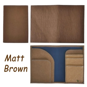 Nature Kraft - Passport Holder / Cover with Big Pocket for Boarding Pass - Classic Colours