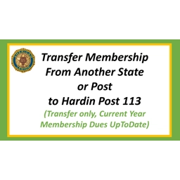 Transfer Membership from Another Post NO COST