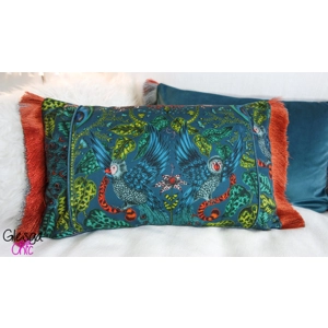 Cushion Cover Emma Shipley Amazon Teal Copper Boutique Fri..