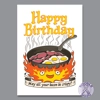 Calcifer's Crispy Bacon Birthday Card Calcifer's Crispy Bacon Birthday Card