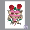 Happy Mother's Day Tattoo Style Mother's Day Card
