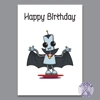 Ned the Vampire - Birthday Card