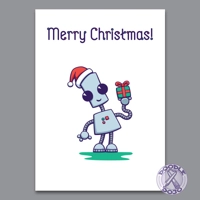 Ned's Present - Christmas Card