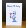 Ned's Heart - Cute Birthday Card