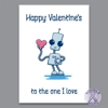 Ned's Heart - Cute Valentine's Card