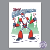 Robo Santa 2000 - Christmas Card