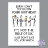 Sorry I Can't See You on Your Birthday - Funny Birthday Card Sorry I Can't See You on Your Birthday - Funny Birthday Card