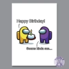 Birthday Seems Kinda Sus - Birthday Card Birthday Seems Kinda Sus - Birthday Card