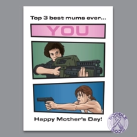Top 3 Best Mums Ever - Mother's Day Card