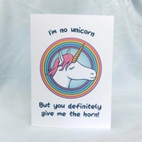 I'm No Unicorn - Funny Greeting Card