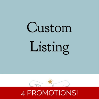 Custom Listing - Naomi A.