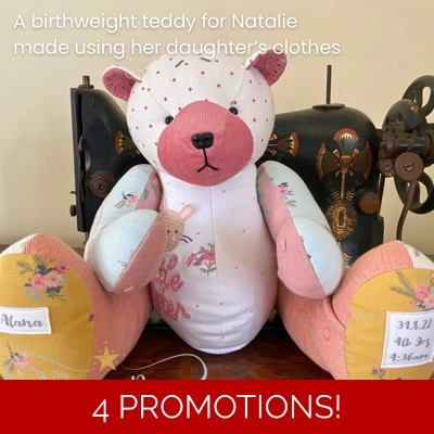 Birthweight Teddy 6lb - 9lbs