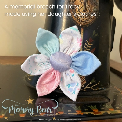 Flower brooch