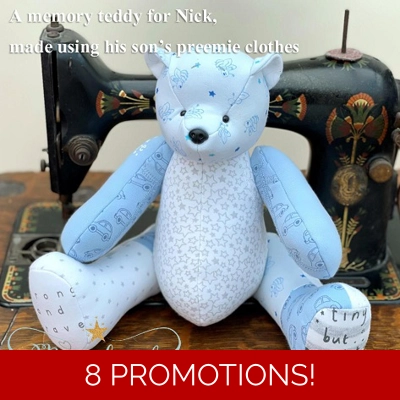 Birthweight Teddy 1lb - 2lbs Birthweight Teddy 1lb - 2lbs