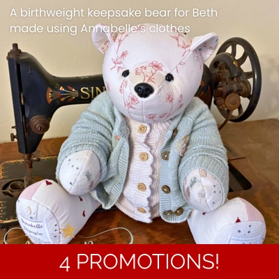 Birthweight Teddy 6lb - 9lbs