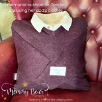 Shirt & Jumper (two garments) Keepsake Cushion