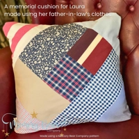 Patchwork Keepsake Cushion