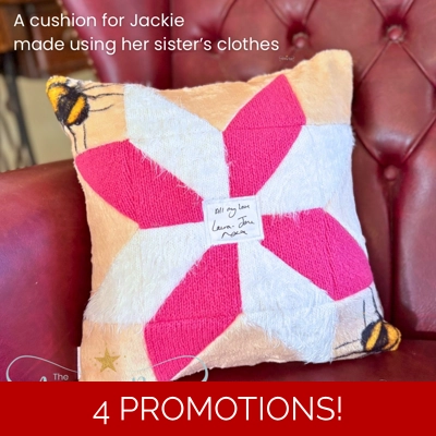 Patchwork Keepsake Cushion