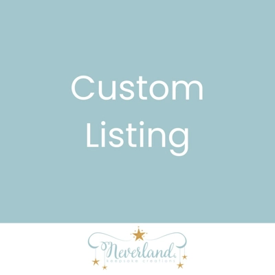 Custom Listing - Rob O