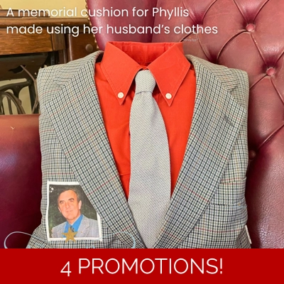 Shirt and tie cushion