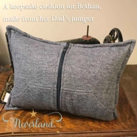 Jumper (single garment) Keepsake Cushion