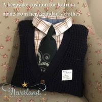 Shirt and tie cushion