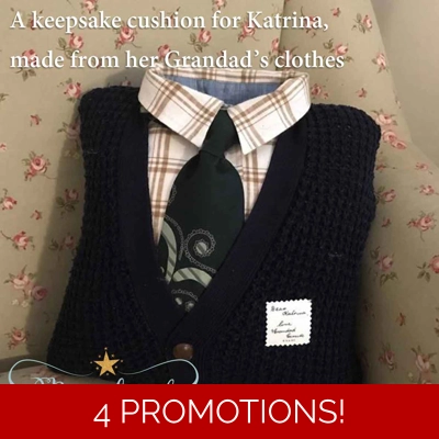 Shirt and tie cushion