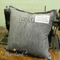 Shirt keepsake cushion