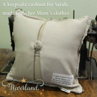 Shirt keepsake cushion