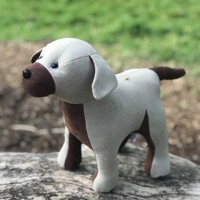 Pet memorial dog (standing)