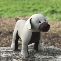 Pet memorial dog (standing)