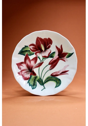 SOLD Clarice Cliff Jersey Lily Plate