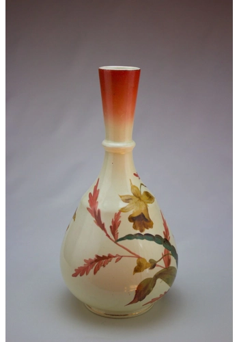 Vase with Hand Painted Daffodils