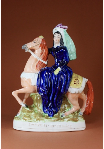 The Queen Of France Staffordshire Figure c.1860