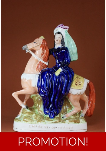 The Queen Of France Staffordshire Figure c.1860
