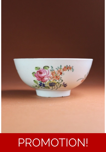 Liverpool Porcelain Philip Christian Waste Bowl 1770
