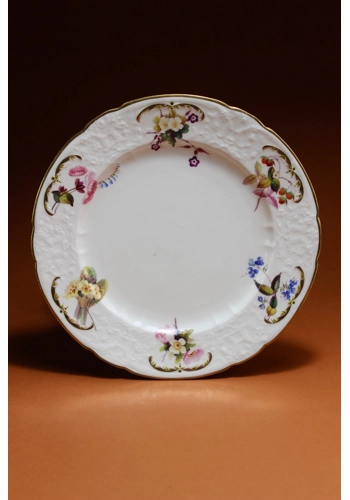 Nantgarw Plate Decorated By William Pollard c.1822