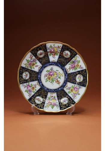 Worcester Style Plate Attributed to Edme Samson